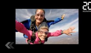 Elle saute en parachute pour ses 94 ans !- Le Rewind du vendredi 27 octobre 2017