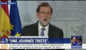Catalogne: Rajoy destitue le gouvernement régional, élections le 21 décembre