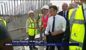 Guyane : voyage tendu pour Emmanuel Macron