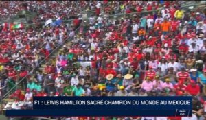 F1 : Lewis Hamilton sacré champion du monde au Mexique