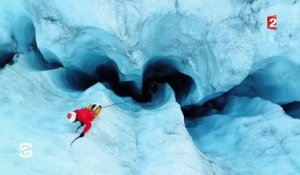 Découvrez le dry tooling, technique d'escalade glaciaire