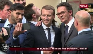 le bilan des 6 premiers mois d'Emmanuel Macron