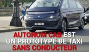 Autonom Cab, le taxi autonome français qui veut séduire Paris