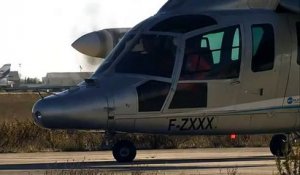 Le X3, hélicoptère hybride d’Eurocopter dépasse son objectif de vitesse : 430KM/H