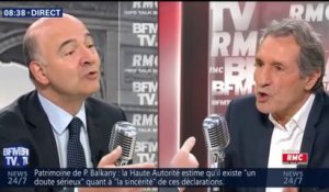 "Je ne suis pas convaincu par l’idée d’ancien et de nouveau monde d’Emmanuel Macron", dit Moscovici