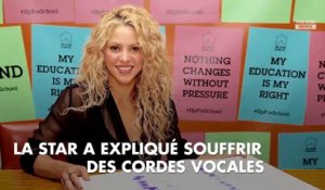 Shakira malade : la chanteuse annule ses concerts à Paris