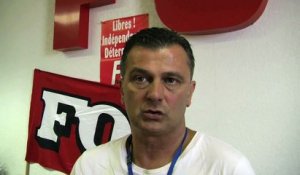 Bruno Casano, délégué FO Total La Mède