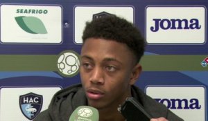 Avant Evreux - HAC en Coupe de France, interview de Nathaël Julan