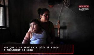 Mexique : un bébé fait déjà 28 kilos à seulement 10 mois (vidéo)