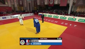 Judo - ChM (H) : La demi-finale de Riner en vidéo