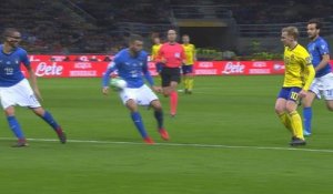 Qualifications Coupe du Monde 2018 - Italie / Suède - Deux mains litigieuses dans la surface italienne