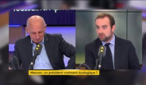Écologie : "Je ne peux pas laisser dire qu'il [Emmanuel Macron] se désintéresse de ces questions là" affirme Sébastien Lecornu, secrétaire d'État à la Transition écologique et solidaire  #8h30Politique