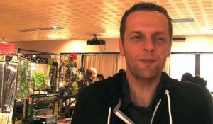 Steeve Gilly, organisateur du salon du reptile