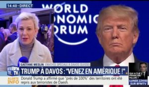 Ce qu'il faut retenir du discours de Donald Trump à Davos