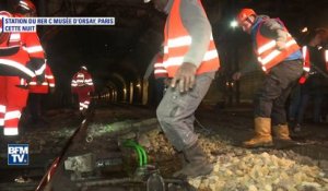 Comment la SNCF protège les lignes de RER de la crue de la Seine