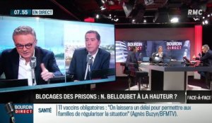 Brunet & Neumann : Quid de la gestion de la crise des prisons de la part de Nicole Belloubet ? - 24/01
