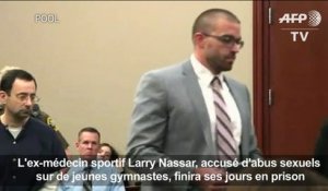 Gymnastique: l'ex-médecin américain condamné à 40 ans de prison