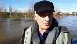 Lot-et-Garonne : sur le fleuve en crue avec les sauveteurs