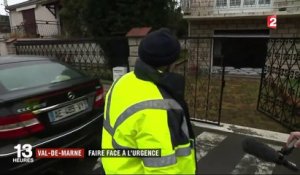 Inondations dans le Val-de-Marne : chacun tente de faire face à l'urgence