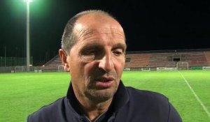 La réaction de l'entraîneur Cannois Jean-Marc Pilorget