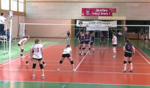 C de F: IOPV-Sète. le premier set (25-20)