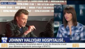 Ce que l'on sait de l'état de santé de Johnny, hospitalisé depuis dimanche