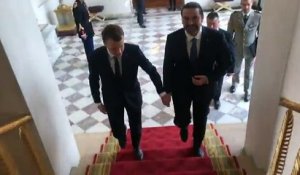 Le premier ministre libanais démissionnaire, Saad Hariri accueilli à la mi-journée à l’Elysée par le président Emmanuel