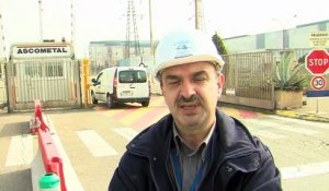 Les explications de Jean-Pierre Desaix, directeur d'Ascometal à Fos-sur-mer.