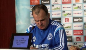 Marcelo Bielsa n'a toujours pas donné son onze de départ face à Metz