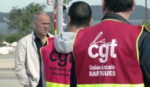 Les réactions des manifestants de Total La Mède