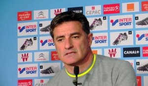 Michel explique que l'OM sera privé de 8 joueurs face à Guingamp