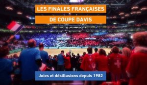 Tennis - Coupe Davis : Les finales françaises depuis 1982