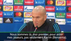 Groupe H - Zidane : "Nous sommes tous là pour aider Karim"