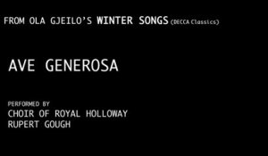 The Choir of Royal Holloway - Gjeilo: Ave Generosa