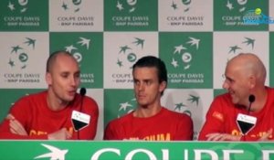 Coupe Davis 2017 - Steve Darcis : "Ce que fait David Goffin m'impressionne"