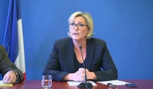 Marine Le Pen sur la fermeture de son compte HSBC : "On m'a parlé du manque d'information sur l'origine des fonds"