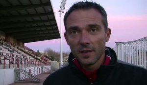 Le bilan de la phase aller du FC Martigues avec l'entraîneur Jérôme Erceau