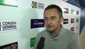 L'entraîneur du FC Matigues Jean-Luc Vannuchi