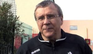 L'entraîneur d'Istres Ouest Provence Volley-Ball Jean-Pierre Staelens