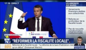 Macron : "Laissons les maires innover"