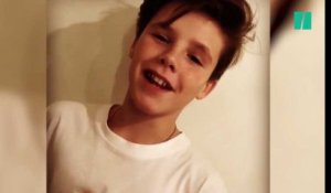 Le fils de Victoria et David Beckham fait craquer Instagram avec son joli brin de voix