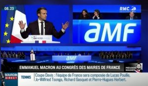 Président Magnien ! : Emmanuel Macron au Congrès des maires de France - 24/11