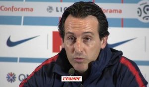 Foot - L1 - PSG : Emery «Je pense à Pastore avec nous»