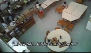 Italie: La police diffuse les images glaçantes d'institutrices maltraitant des enfants de trois à cinq ans pendant les c