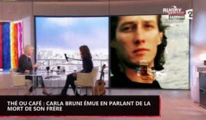 Thé ou Café : Carla Bruni émue en parlant de la mort de son frère, séropositif (vidéo)