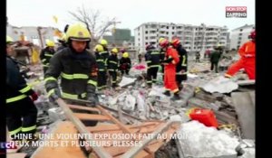 Chine : Une violente explosion fait au moins 2 morts et plusieurs blessés (vidéo)