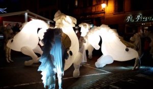 Les Quidam illuminent le marché de Noël