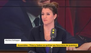 Démission de Thierry Solère : "Il a pris la bonne décision", estime Marlène Schiappa