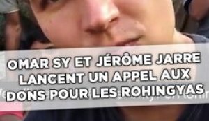 Omar Sy et Jérôme Jarre lancent un appel pour venir en aide aux Rohingyas