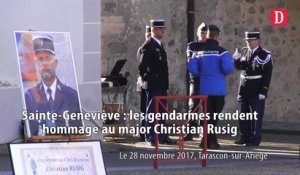 Ariège : une Sainte-Geneviève en hommage au major Rusig